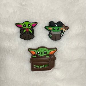 NWOT Grogu (Baby Yoda) Jibbitz Shoe Charms